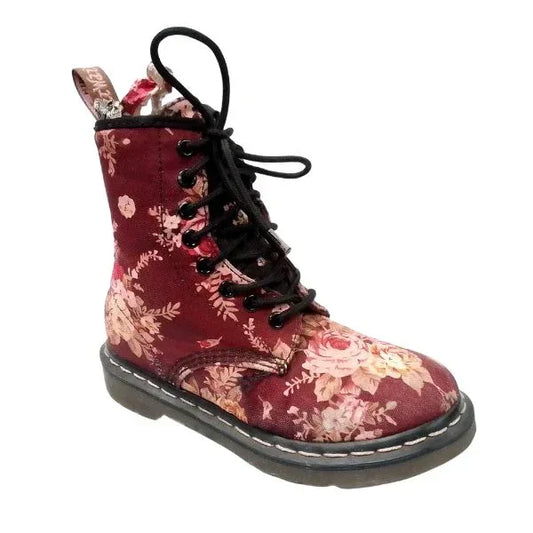 1460 Victorian Floral Canvas| 3 UK - Preloved Docs
