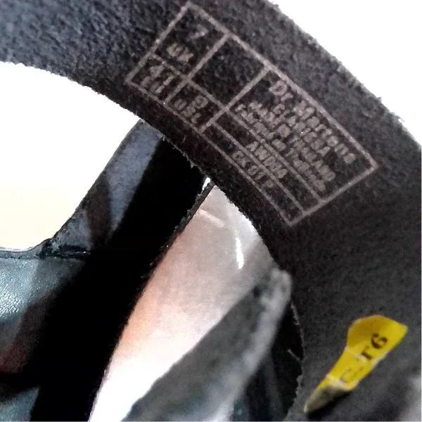 Clarissa Quad Sandal In Metallic Pewter Leather | 7 UK - Preloved Docs