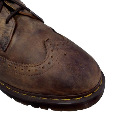 3989 Brogue Oxford Crazy Horse Brown Leather | 9 UK