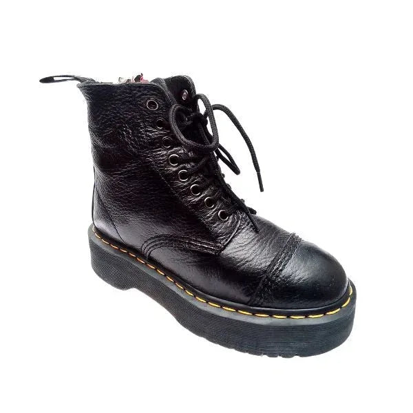 Sinclair Platform Milled Leather | 4 UK - Preloved Docs