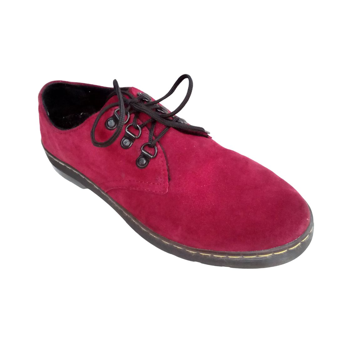 Gizelle Suede in Wine | 9 UK