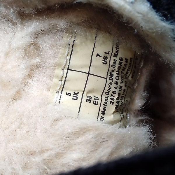 2976 Leonore Faux Fur Lined Burnished Chelsea | 5 UK - Preloved Docs