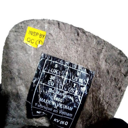 1460 Grey Suede Snakeskin | 5 UK - Preloved Docs