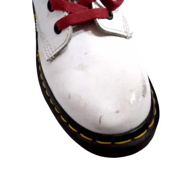 8165 White Leather | 4 UK - Preloved Docs