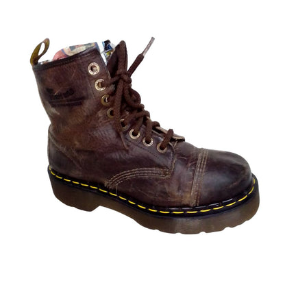 Vintage Sinclair Platform Brown | 6 UK