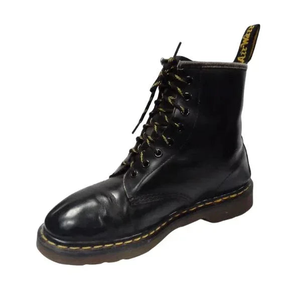 1460 Black Leather | 7 UK - Preloved Docs