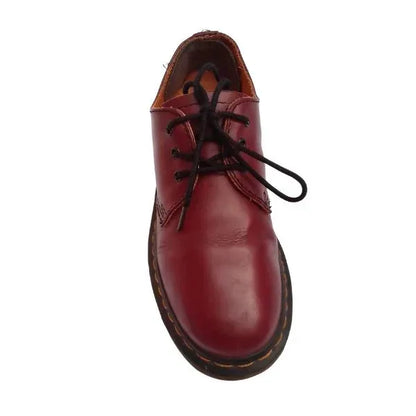 1461 Cherry Red Oxford Leather | 5 UK - Preloved Docs
