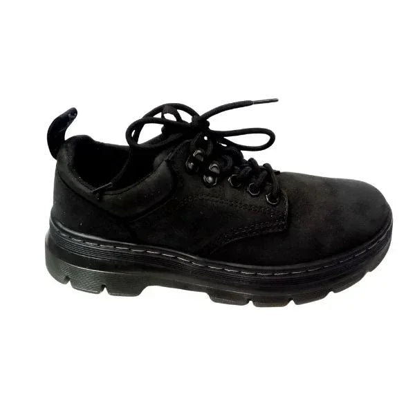 Reeder Milled Nubuck Leather Utility Black | 6 UK - Preloved Docs