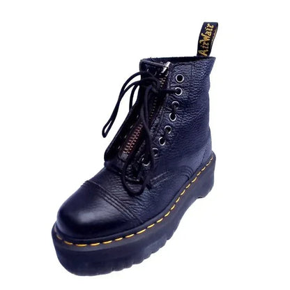 Sinclair Milled Nappa Leather Platform | 3 UK - Preloved Docs