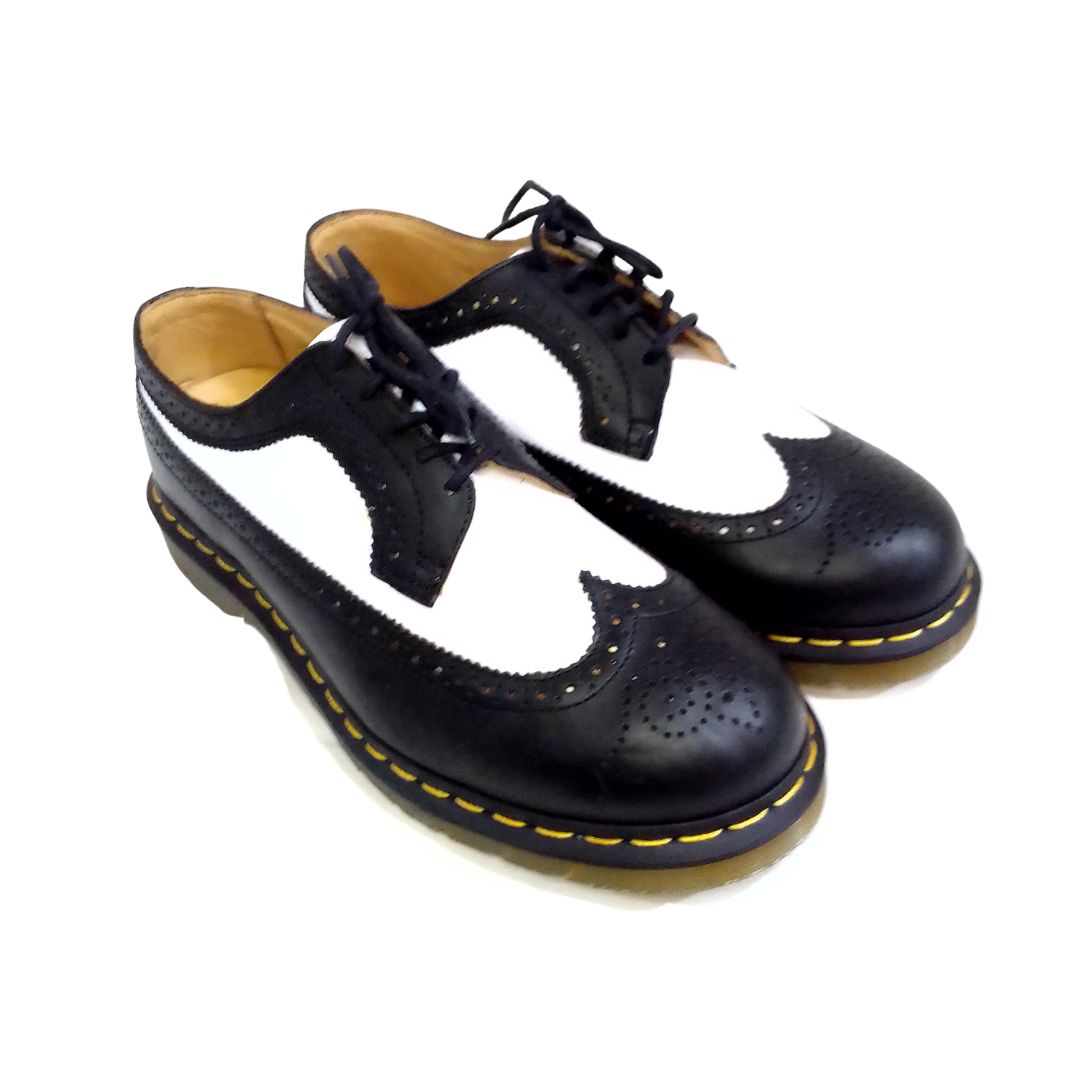 3989 Brogue Shoes Black & White | 9 UK