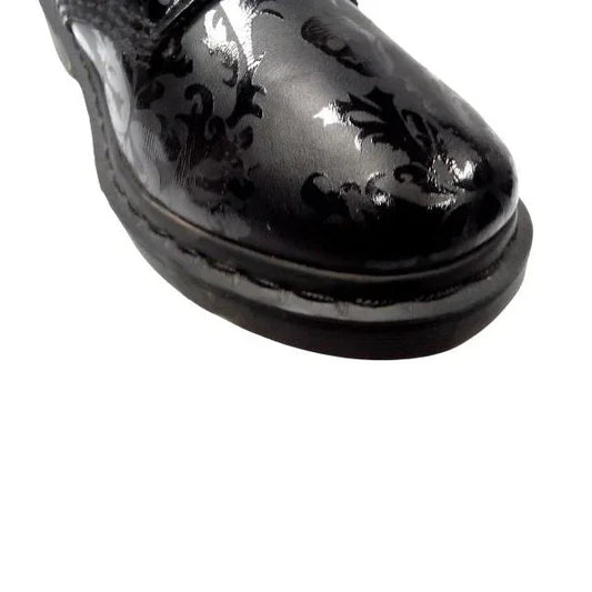 Cassidy Skull Leather Boots | 4 UK - Preloved Docs