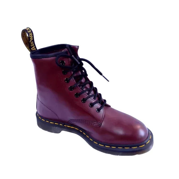 1460 Smooth Leather Cherry Red | 7 UK - Preloved Docs