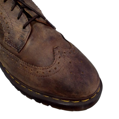 3989 Brogue Oxford Crazy Horse Brown Leather | 9 UK