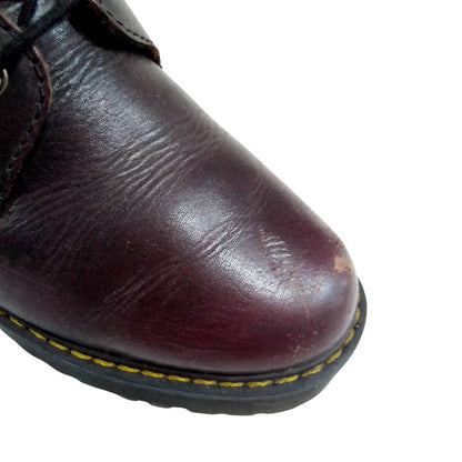 Shriver Hi Boots Burgundy Vintage Finish | 7 UK