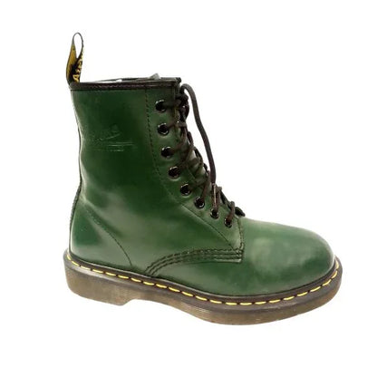 1460 Green Smooth Leather | 5 UK - Preloved Docs