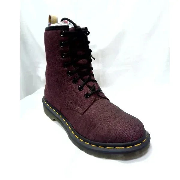 Vegan Castel Cherry Red Canvas | 5 UK - Preloved Docs