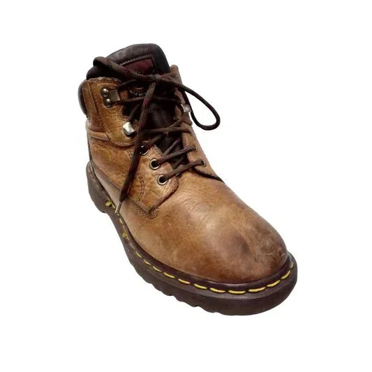 8071 Brown Ankle Boots | 8 UK - Preloved Docs