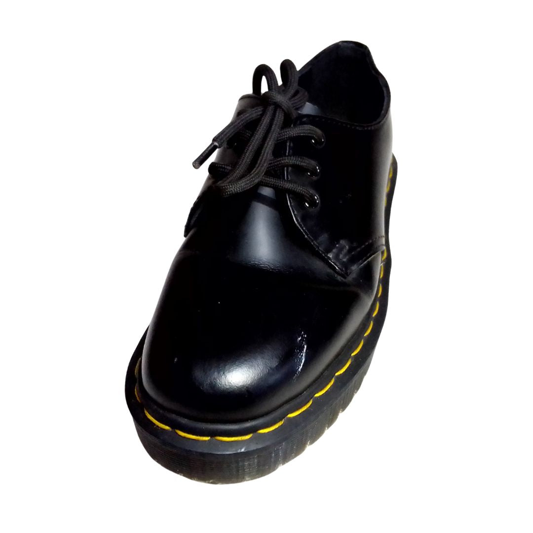 1461 Bex Smooth Leather Oxford Shoes Black | 5 UK