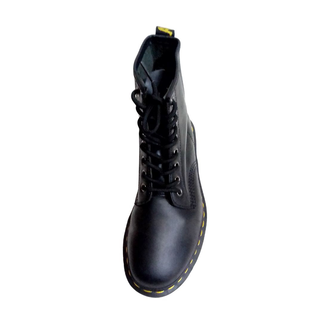 1460 Nappa Leather Lace Up Boots in Black | 6 UK