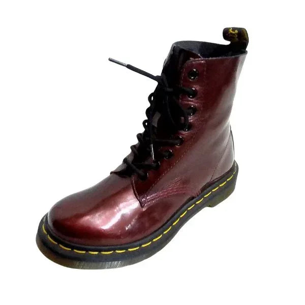 Pascal Chroma Cherry Arcadia Metallic Leather / 3 UK - Preloved Docs