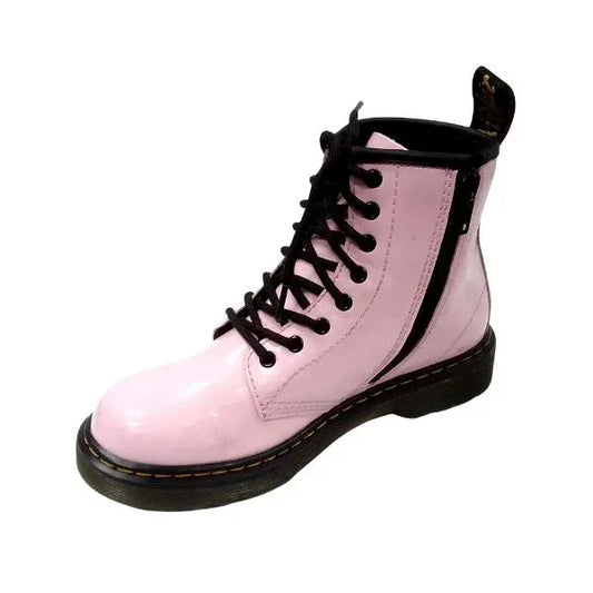 1460 J Patent Leather Pink Ankle | 1 UK - Preloved Docs