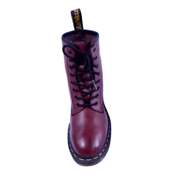 1460 Smooth Leather Cherry Red | 7 UK - Preloved Docs