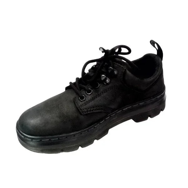 Reeder Milled Nubuck Leather Utility Black | 6 UK - Preloved Docs