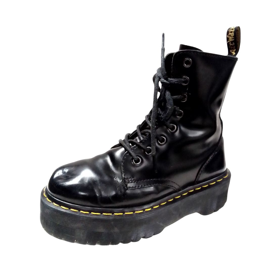 Jadon Platform Leather Boot | 4 UK