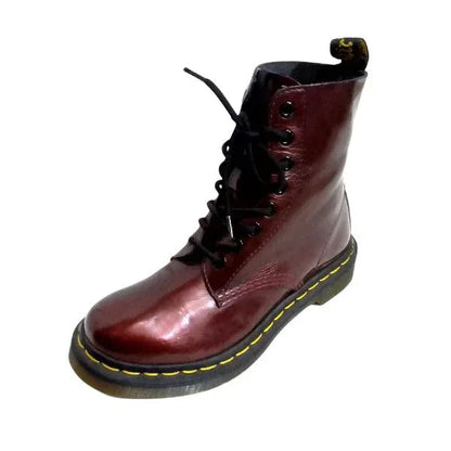 Pascal Chroma Cherry Arcadia Metallic Leather / 3 UK - Preloved Docs