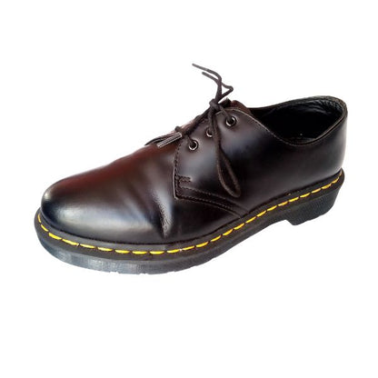 1461 Mono Black Leather Oxford Shoe | 7 UK