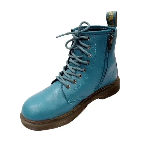 Delaney PSL Blue / Turquoise Leather | 2 UK - Preloved Docs