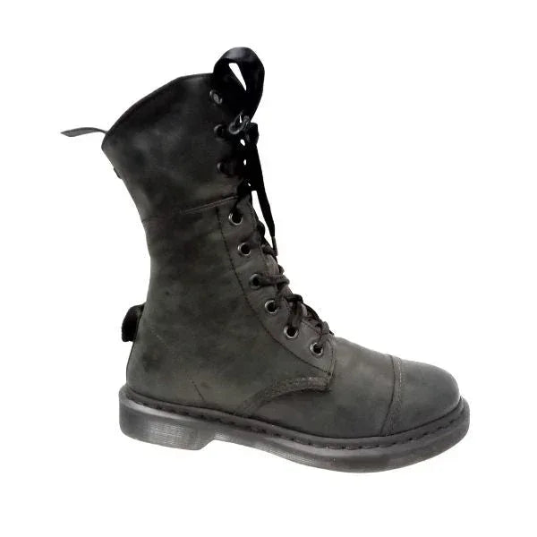 Aimilita Tall Boots Fold‑Over | 7 UK - Preloved Docs