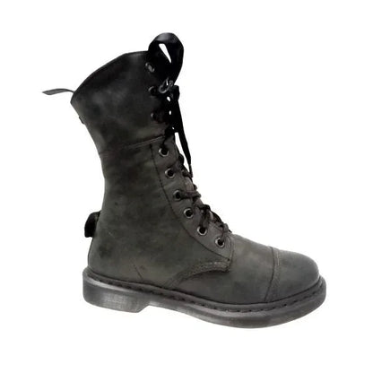 Aimilita Tall Boots Fold‑Over | 7 UK - Preloved Docs