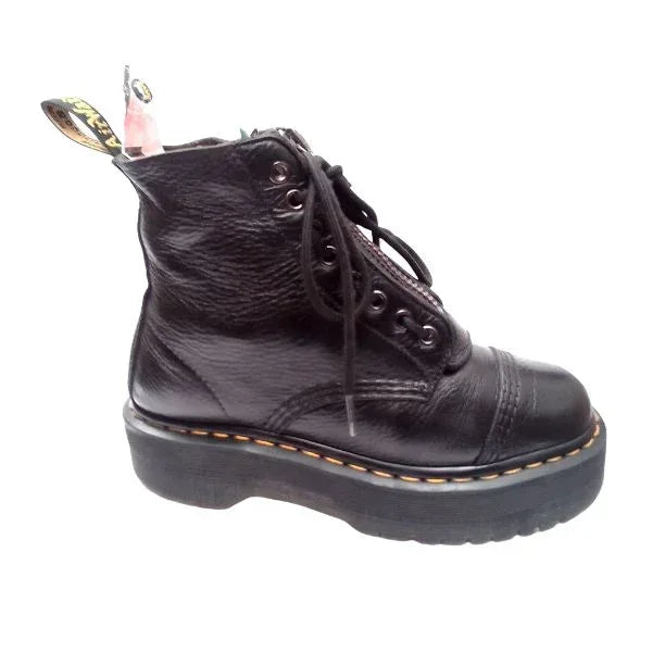 Sinclair Platform Milled Leather | 6 UK - Preloved Docs