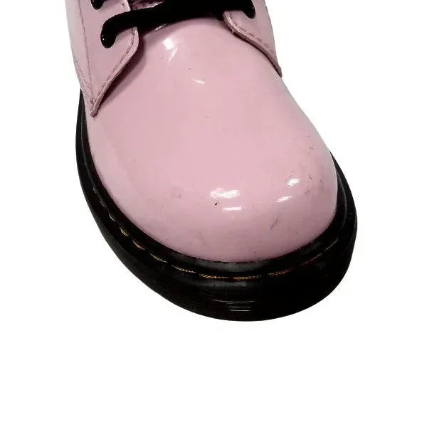 1460 J Patent Leather Pink Ankle | 1 UK - Preloved Docs