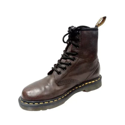 1460 Chocolate Brown Smooth Leather | 4 UK - Preloved Docs