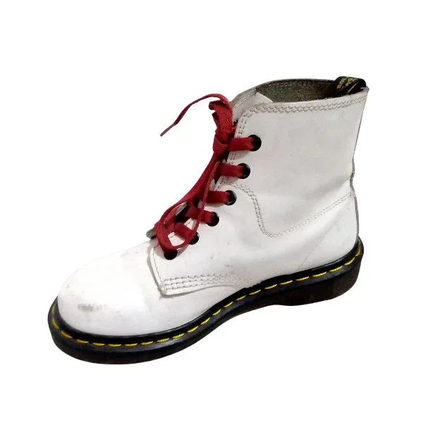8165 White Leather | 4 UK - Preloved Docs