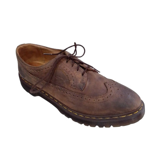 3989 Brogue Oxford Crazy Horse Brown Leather | 9 UK