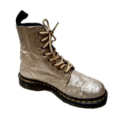 1460 Pascal Glitter Gold | 4 UK - Preloved Docs