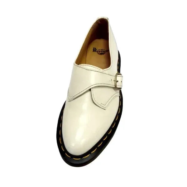 Agnes Pointed Monk in Off-White Polished | 3 UK - Preloved Docs