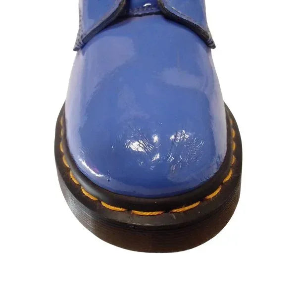 1460 W Patent Blue/Purple Leather | 5 UK - Preloved Docs