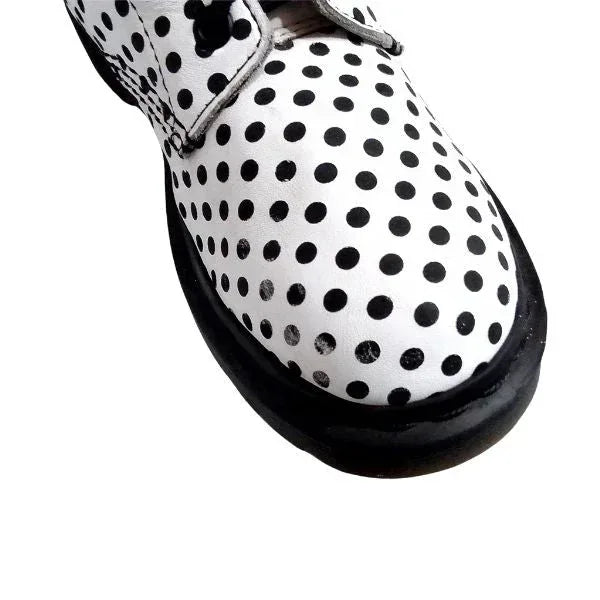 Pascal Polka Dot Leather | 4 UK - Preloved Docs