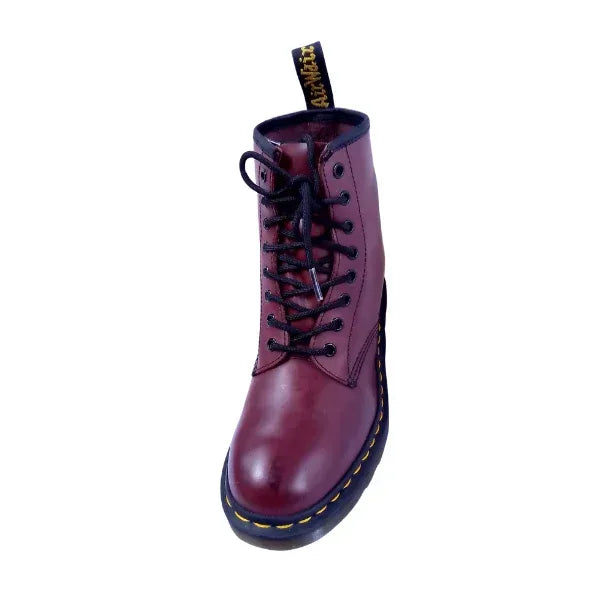 1460 Smooth Leather Cherry Red | 7 UK - Preloved Docs