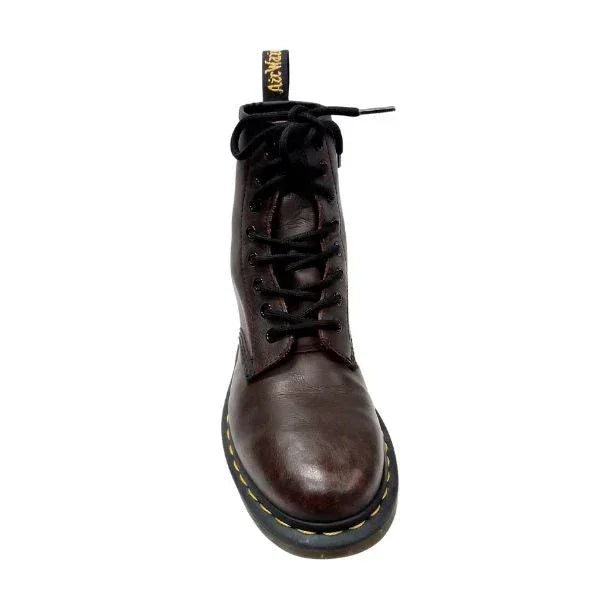 1460 Chocolate Brown Smooth Leather | 4 UK - Preloved Docs