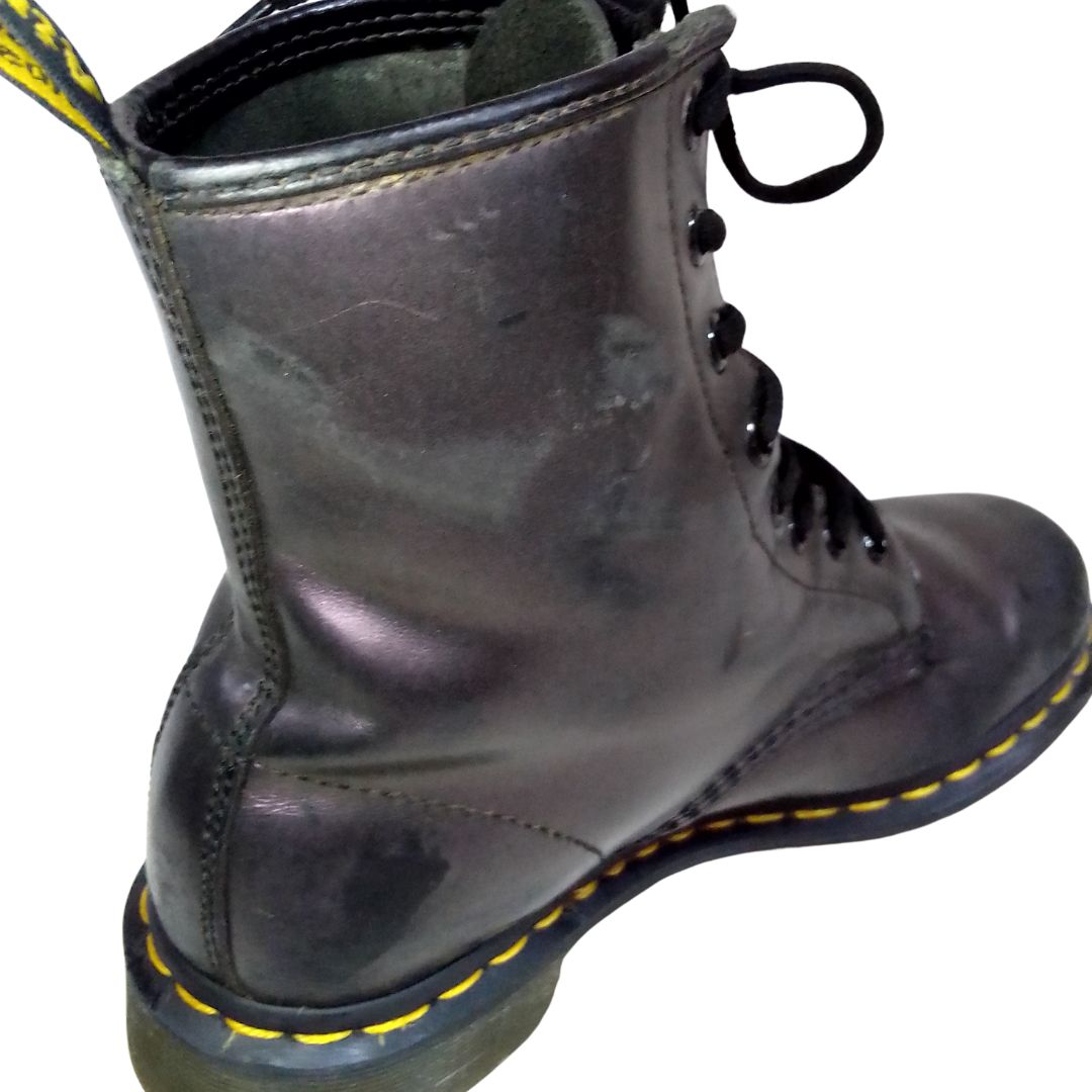 1460 W Metallic Leather Purple | 5 UK