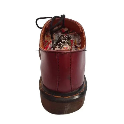 1461 Cherry Red Oxford Leather | 5 UK - Preloved Docs