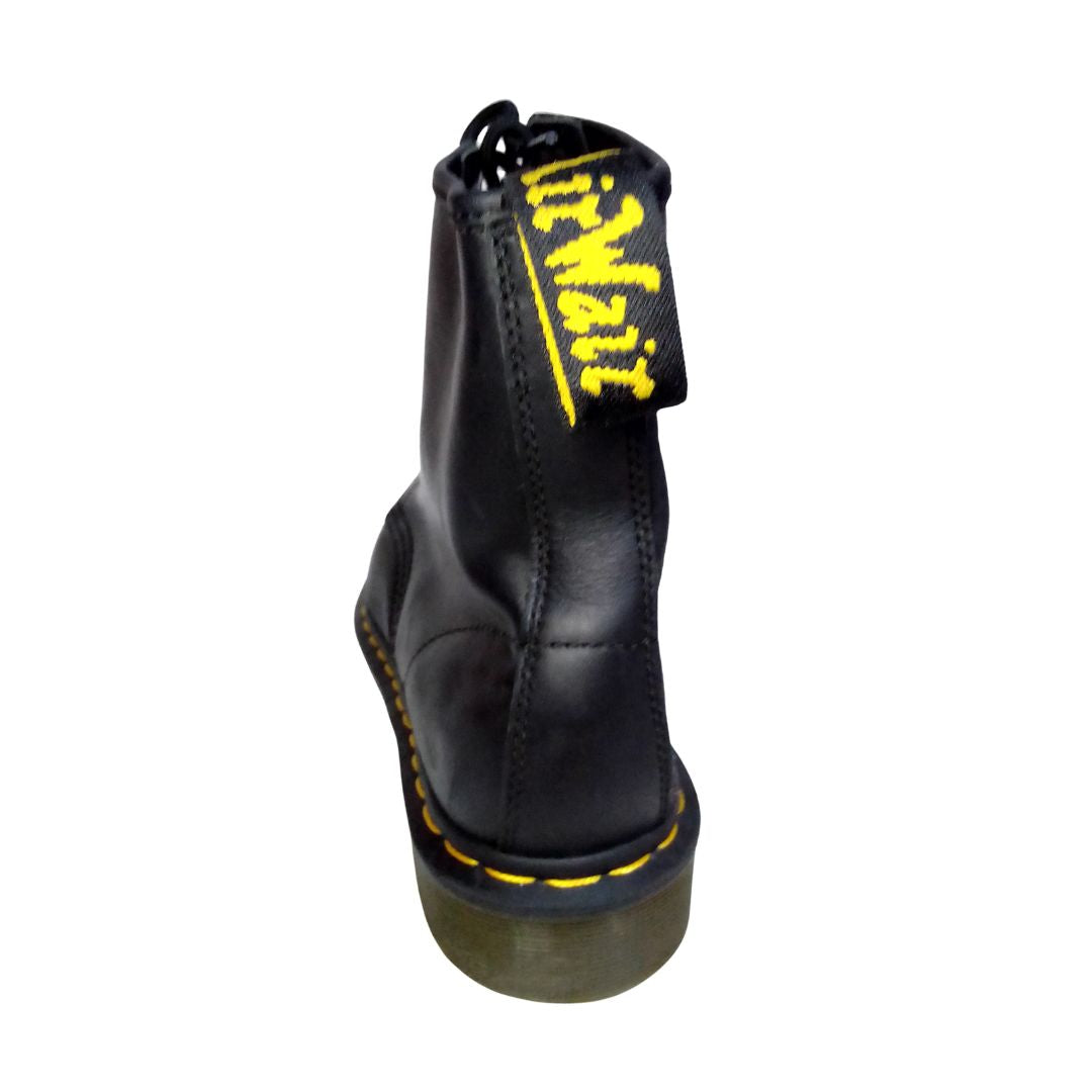 1460 Nappa Leather Lace Up Boots in Black | 6 UK