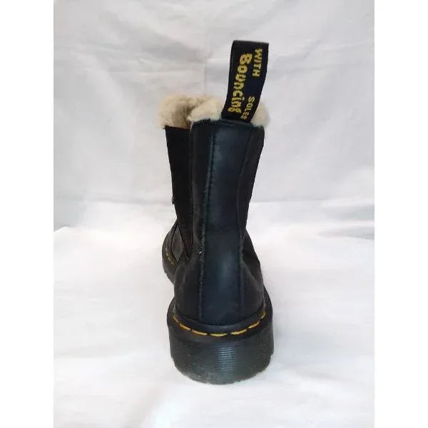 2976 Leonore Faux Fur Lined Burnished Chelsea | 5 UK - Preloved Docs