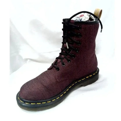 Vegan Castel Cherry Red Canvas | 5 UK - Preloved Docs