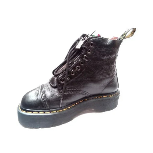 Sinclair Platform Milled Leather | 6 UK - Preloved Docs